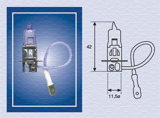 Magneti Marelli 002564100000 - Polttimo, työvalo inparts.fi