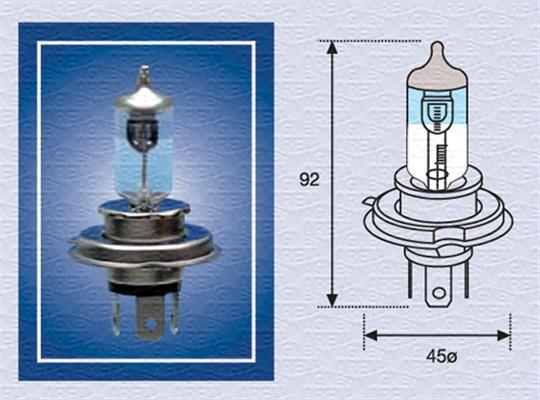 Magneti Marelli 002585100000 - Polttimo, kaukovalo inparts.fi