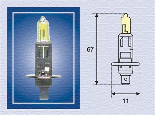 Magneti Marelli 002571100000 - Polttimo, kaukovalo inparts.fi