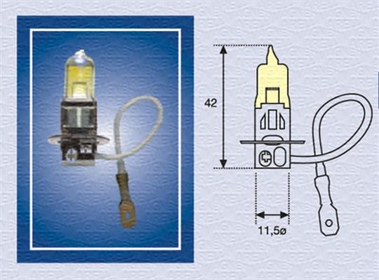 Magneti Marelli 002573100000 - Hehkulankapolttimo, sumuvalo inparts.fi