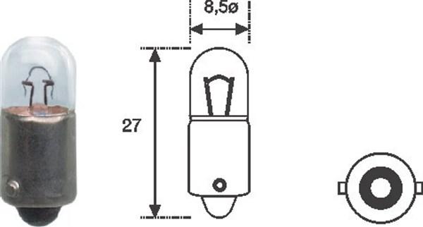 Magneti Marelli 002893100000 - Polttimo, vilkkuvalo inparts.fi