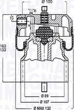 Magneti Marelli 030607020282 - Metallipalje, ilmajousitus inparts.fi