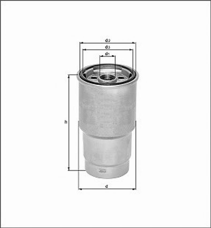 Magneti Marelli 154098814590 - Polttoainesuodatin inparts.fi