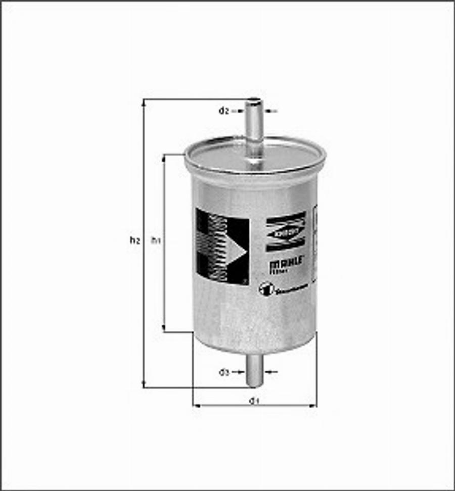 Magneti Marelli 154098846690 - Polttoainesuodatin inparts.fi