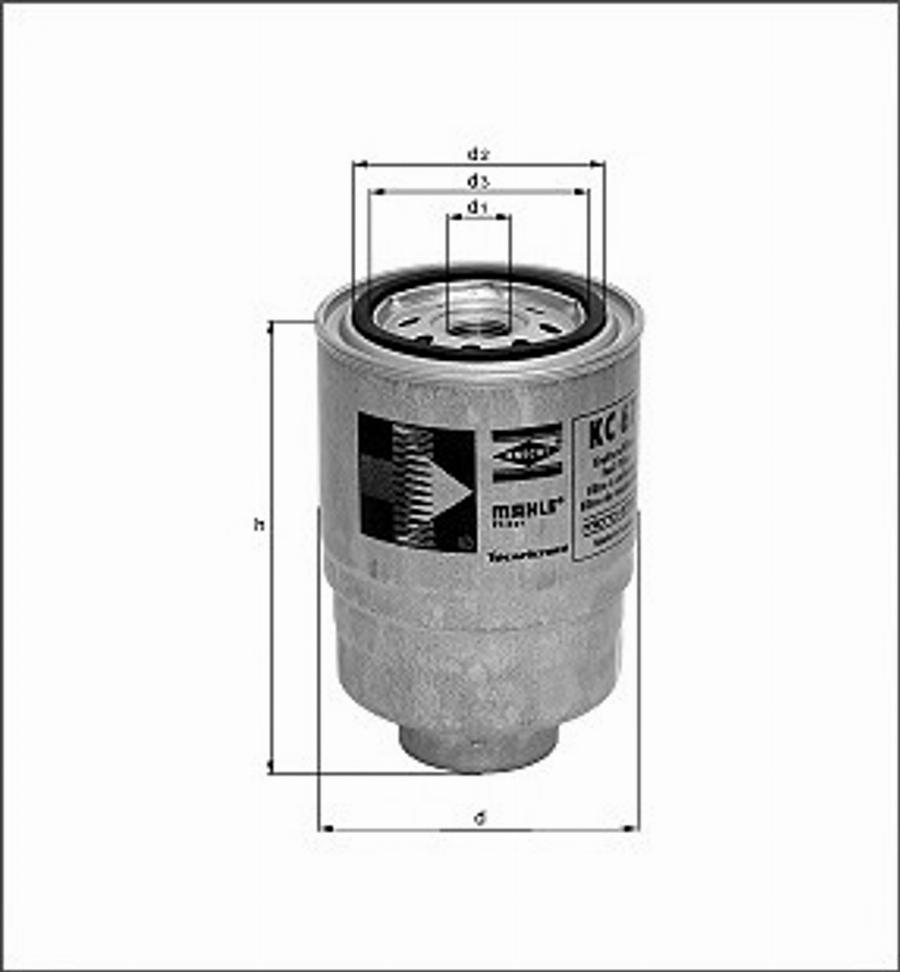 Magneti Marelli 154087161280 - Polttoainesuodatin inparts.fi