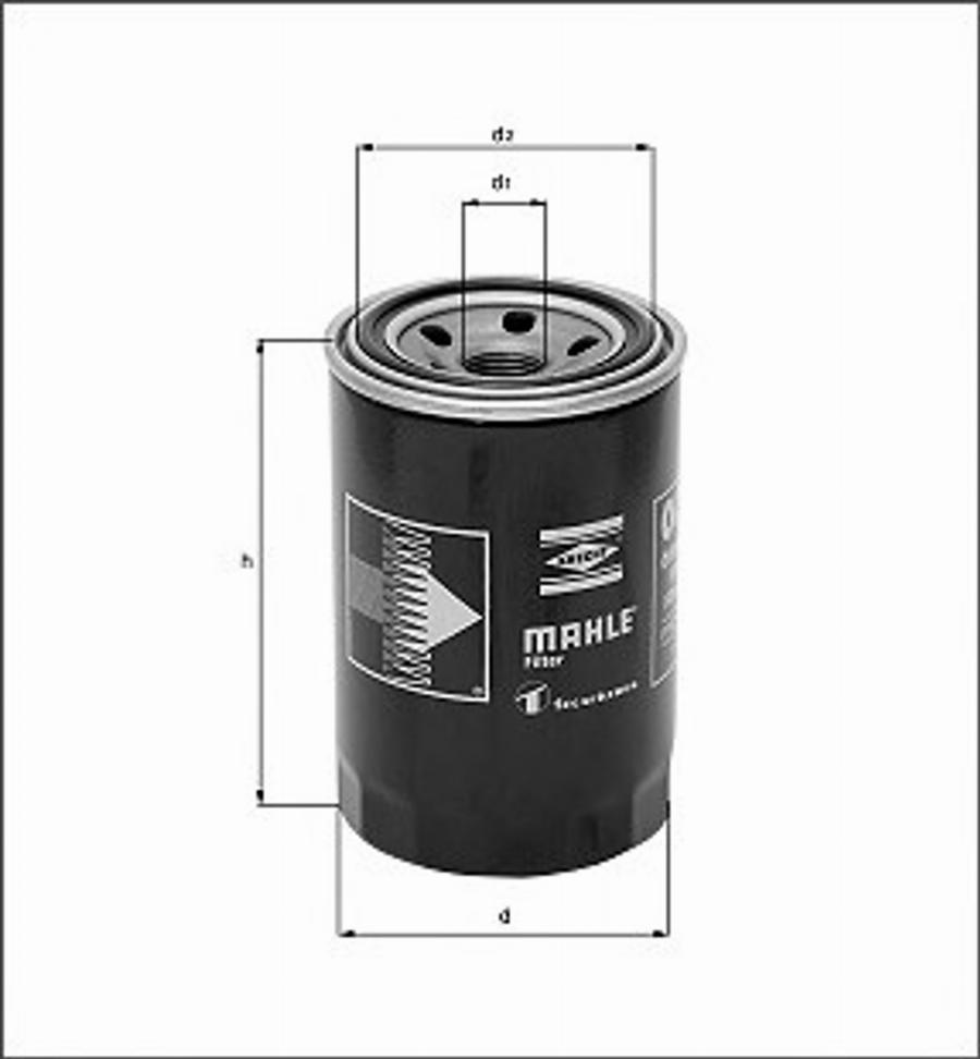 Magneti Marelli 154087232150 - Öljynsuodatin inparts.fi