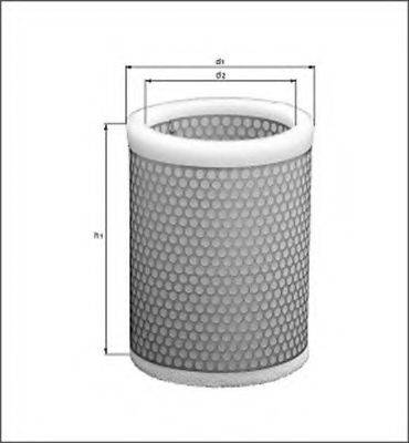 BOSCH 1 457 433 011 - Ilmansuodatin inparts.fi