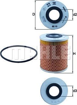 Magneti Marelli 154076731550 - Öljynsuodatin inparts.fi