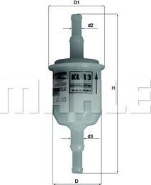 Magneti Marelli 154070001510 - Polttoainesuodatin inparts.fi