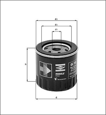 Magneti Marelli 154073924750 - Öljynsuodatin inparts.fi