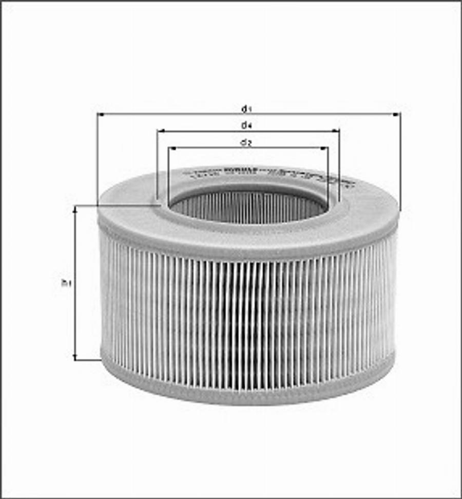 Magneti Marelli 154077169700 - Ilmansuodatin inparts.fi