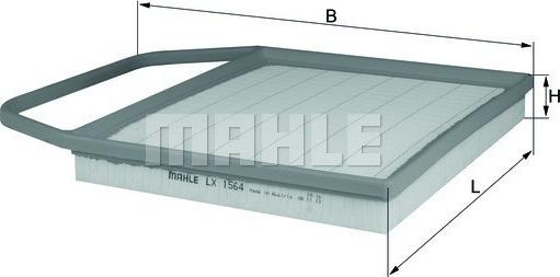 Magneti Marelli 154703508580 - Ilmansuodatin inparts.fi