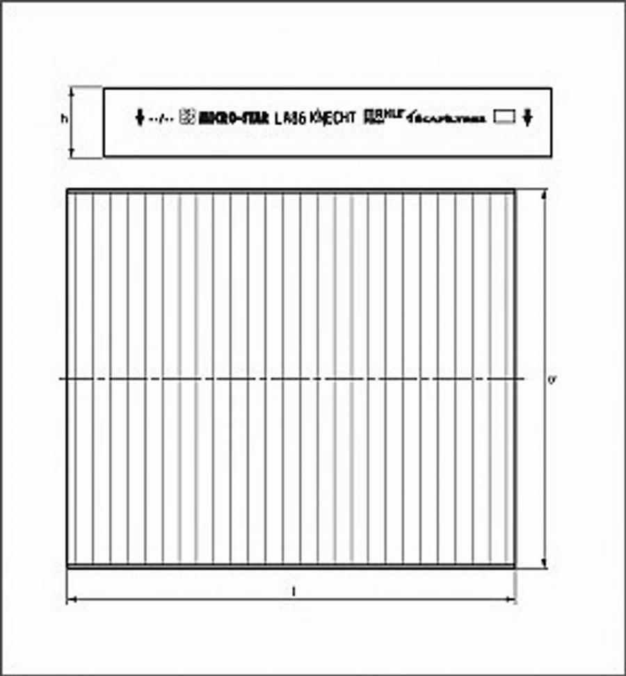 Magneti Marelli 154703842610 - Suodatin, sisäilma inparts.fi