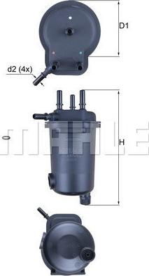 Magneti Marelli 154703850570 - Polttoainesuodatin inparts.fi