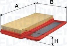 Magneti Marelli 153071760528 - Ilmansuodatin inparts.fi