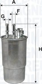 Magneti Marelli 153071760252 - Polttoainesuodatin inparts.fi