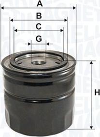 Magneti Marelli 153071760546 - Öljynsuodatin inparts.fi