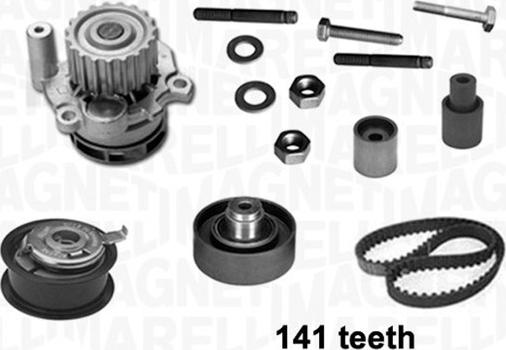 Magneti Marelli 341404910001 - Vesipumppu + jakohihnasarja inparts.fi