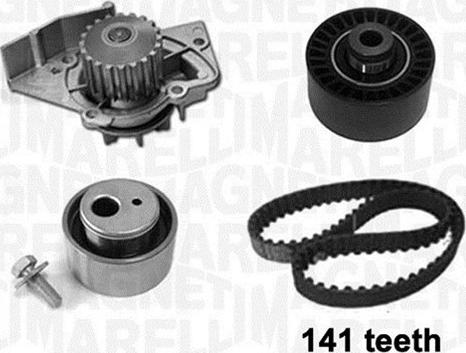 Magneti Marelli 341405990001 - Vesipumppu + jakohihnasarja inparts.fi