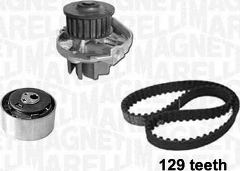 Magneti Marelli 341405810003 - Vesipumppu + jakohihnasarja inparts.fi