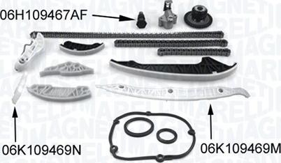 Magneti Marelli 341500001190 - Jakoketjusarja inparts.fi