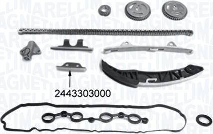 Magneti Marelli 341500001350 - Jakoketjusarja inparts.fi