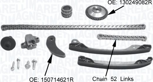 Magneti Marelli 341500001360 - Jakoketjusarja inparts.fi