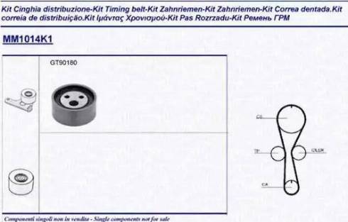 Magneti Marelli 341310141101 - Hammashihnasarja inparts.fi