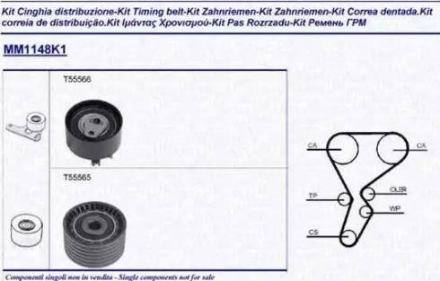 Magneti Marelli 341311481101 - Hammashihnasarja inparts.fi