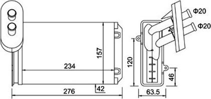 Magneti Marelli 359000300800 - Lämmityslaitteen kenno inparts.fi