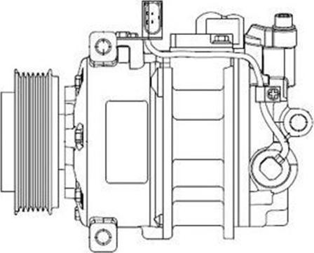 Magneti Marelli 359002000740 - Kompressori, ilmastointilaite inparts.fi