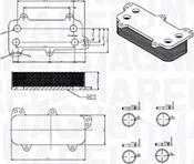 Magneti Marelli 350300003700 - Moottoriöljyn jäähdytin inparts.fi