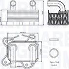 Magneti Marelli 350300002000 - Moottoriöljyn jäähdytin inparts.fi