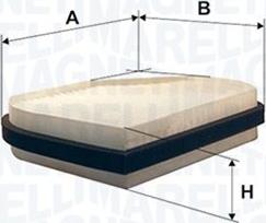 Magneti Marelli 350203061010 - Suodatin, sisäilma inparts.fi