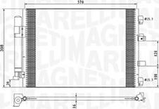 Magneti Marelli 350203773000 - Lauhdutin, ilmastointilaite inparts.fi