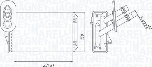 Magneti Marelli 350218492000 - Lämmityslaitteen kenno inparts.fi