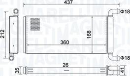 Magneti Marelli 350218451000 - Lämmityslaitteen kenno inparts.fi