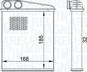 Magneti Marelli 350218457000 - Lämmityslaitteen kenno inparts.fi