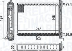 Magneti Marelli 350218464000 - Lämmityslaitteen kenno inparts.fi