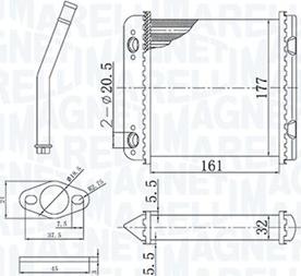 Magneti Marelli 350218408000 - Lämmityslaitteen kenno inparts.fi