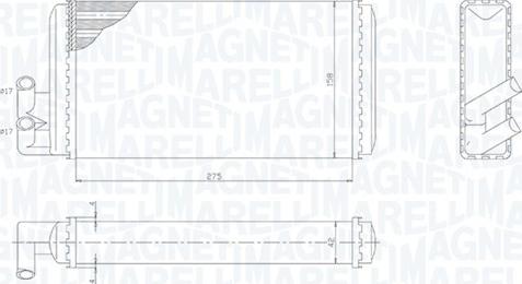 Magneti Marelli 350218403000 - Lämmityslaitteen kenno inparts.fi