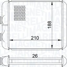 Magneti Marelli 350218407000 - Lämmityslaitteen kenno inparts.fi