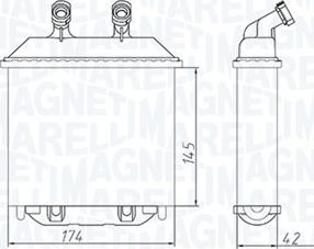 Magneti Marelli 350218415000 - Lämmityslaitteen kenno inparts.fi