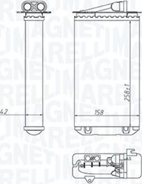 Magneti Marelli 350218417000 - Lämmityslaitteen kenno inparts.fi