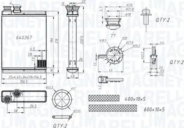 Magneti Marelli 350218486000 - Lämmityslaitteen kenno inparts.fi