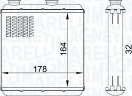 Magneti Marelli 350218434000 - Lämmityslaitteen kenno inparts.fi