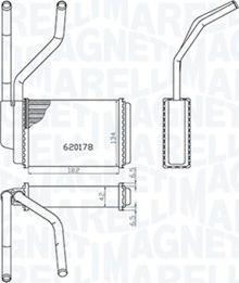 Magneti Marelli 350218431000 - Lämmityslaitteen kenno inparts.fi