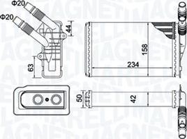 Magneti Marelli 350218433000 - Lämmityslaitteen kenno inparts.fi