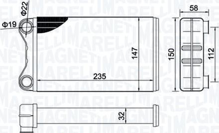 Magneti Marelli 350218424000 - Lämmityslaitteen kenno inparts.fi