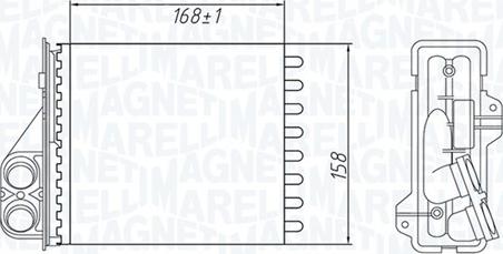 Magneti Marelli 350218479000 - Lämmityslaitteen kenno inparts.fi